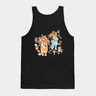 Bluey King Bingo Mushroom Tank Top